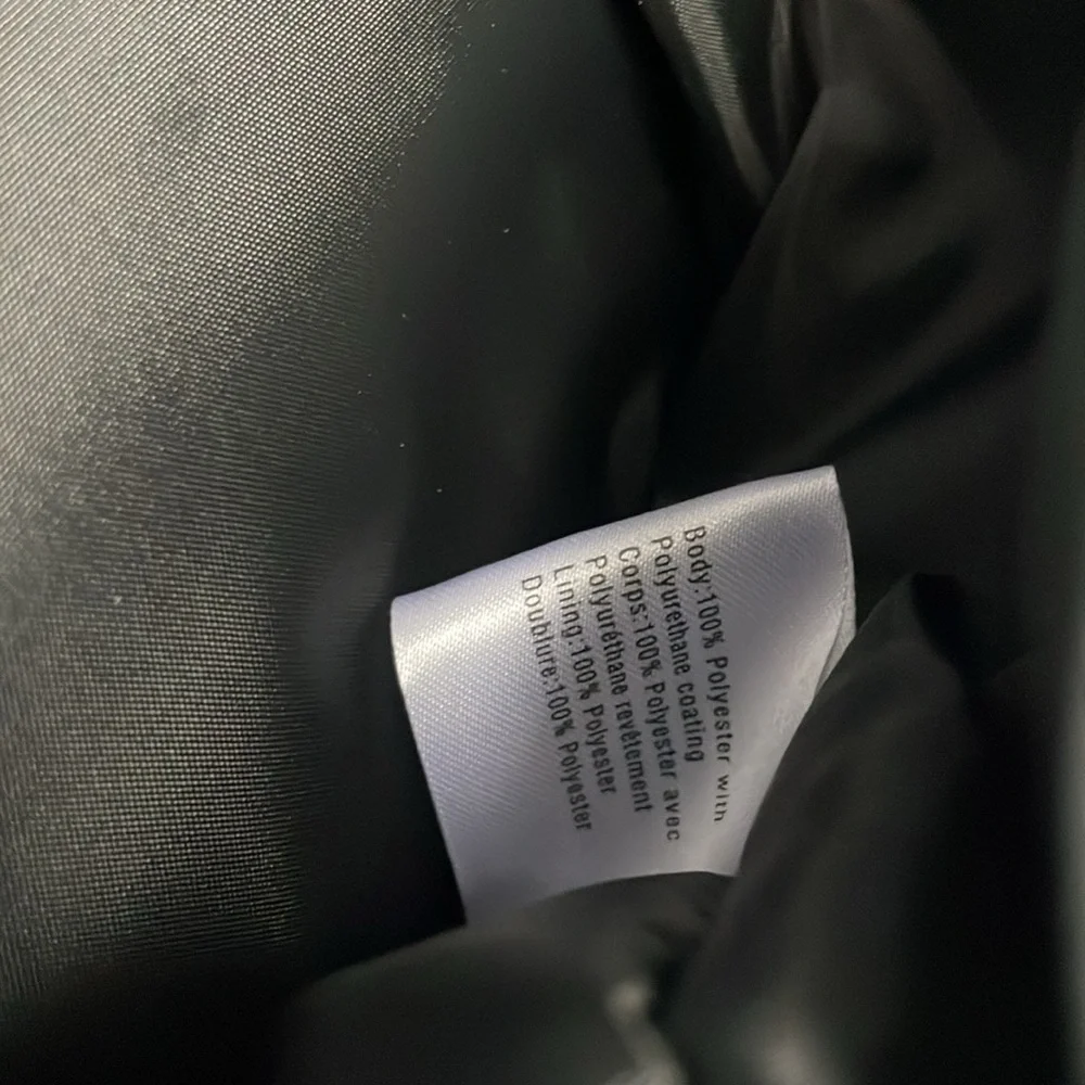 Victoria’s secret black puffer tote bag - Picture 10 of 14